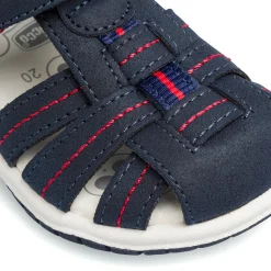 New Sandali bambino primi passi con dettagli rossi Fado Bambino Scarpe Da Cerimonia Bambino|Primi Passi Bambino