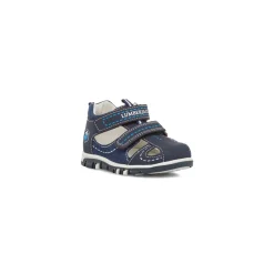 Sale Sandali bambino primi passi blu navy con logo Billy Bambino Scarpe Con Strappo Bambino|Primi Passi Bambino