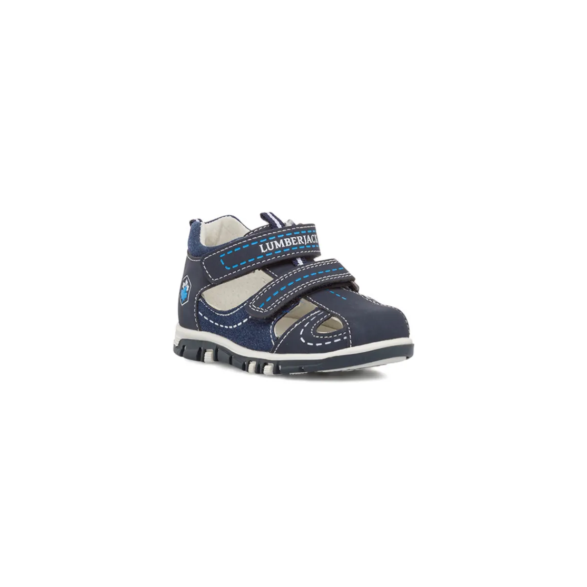 Sale Sandali bambino primi passi blu navy con logo Billy Bambino Scarpe Con Strappo Bambino|Primi Passi Bambino