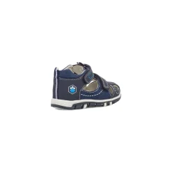 Sale Sandali bambino primi passi blu navy con logo Billy Bambino Scarpe Con Strappo Bambino|Primi Passi Bambino