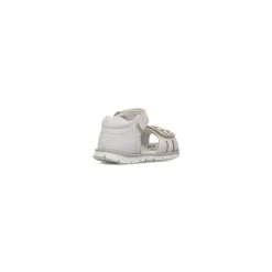 Clearance Sandali bianchi da Primi Passi Bambina in pelle con dettagli cuore Bambino Scarpe Da Cerimonia Bambina|Primi Passi Bambina