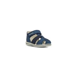 Sale Sandali blu effetto Jeans Primi Passi Bambino con logo Bambino Scarpe Da Cerimonia Bambino|Primi Passi Bambino