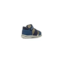 Sale Sandali blu effetto Jeans Primi Passi Bambino con logo Bambino Scarpe Da Cerimonia Bambino|Primi Passi Bambino