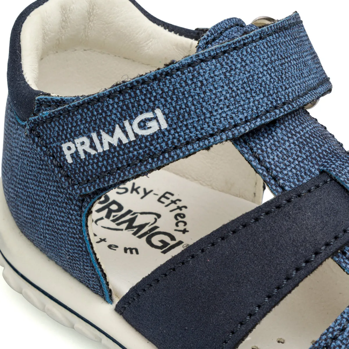 Sale Sandali blu effetto Jeans Primi Passi Bambino con logo Bambino Scarpe Da Cerimonia Bambino|Primi Passi Bambino