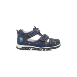 Discount Sandali da bambino blu navy con logo Billy Bambino Scarpe Con Strappo Bambino