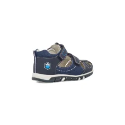 Discount Sandali da bambino blu navy con logo Billy Bambino Scarpe Con Strappo Bambino