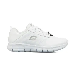 Clearance Scarpe antinfortunistiche bianche da Donna in memory foam Slip Resistant Work Donna Scarpe Per Camminare|Scarpe Comfort