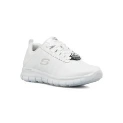 Clearance Scarpe antinfortunistiche bianche da Donna in memory foam Slip Resistant Work Donna Scarpe Per Camminare|Scarpe Comfort