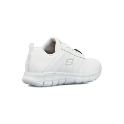 Clearance Scarpe antinfortunistiche bianche da Donna in memory foam Slip Resistant Work Donna Scarpe Per Camminare|Scarpe Comfort