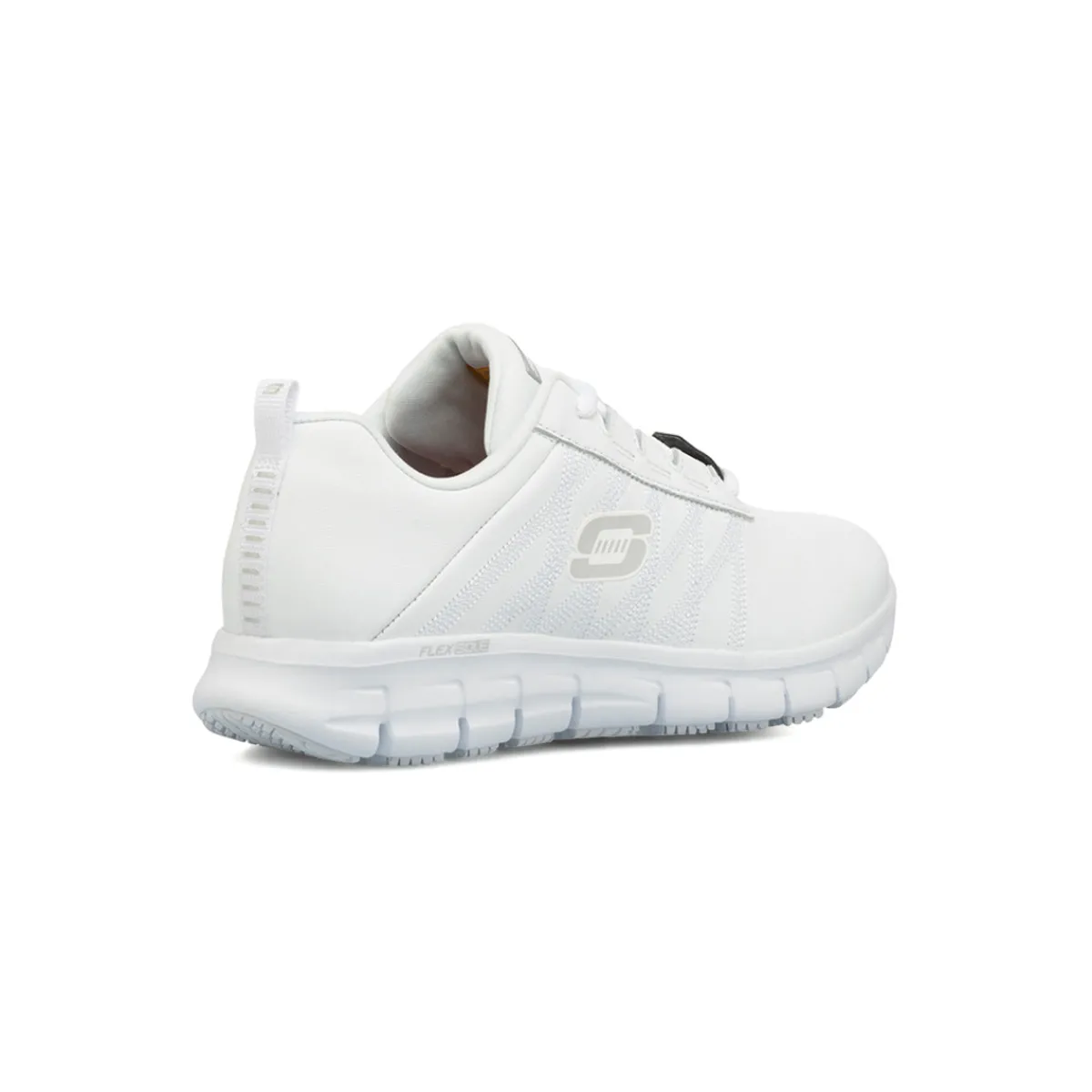 Clearance Scarpe antinfortunistiche bianche da Donna in memory foam Slip Resistant Work Donna Scarpe Per Camminare|Scarpe Comfort