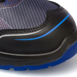 Discount Scarpe antinfortunistiche S1P nere e blu da uomo Cador Uomo Scarpe Antinfortunistiche