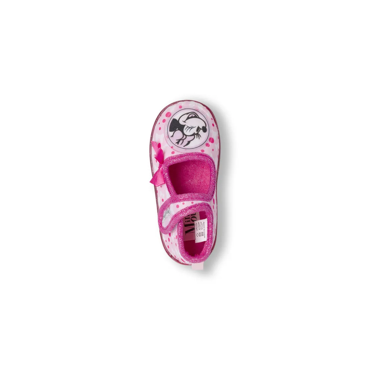 Clearance Scarpe Antiscivolo rosa da Bambina con fiocco Bambino Ciabatte Bambina|Primi Passi Bambina