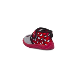 New Scarpe Antiscivolo rosse da Bambino con chiusura a strappo Bambino Ciabatte Bambino|Scarpe Con Strappo Bambino