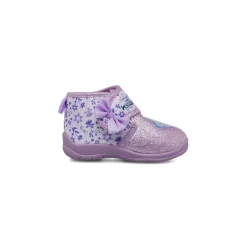 New Scarpe Antiscivolo viola glitterate da Bambina con fiocco Bambino Ciabatte Bambina|Scarpe Con Strappo Bambina