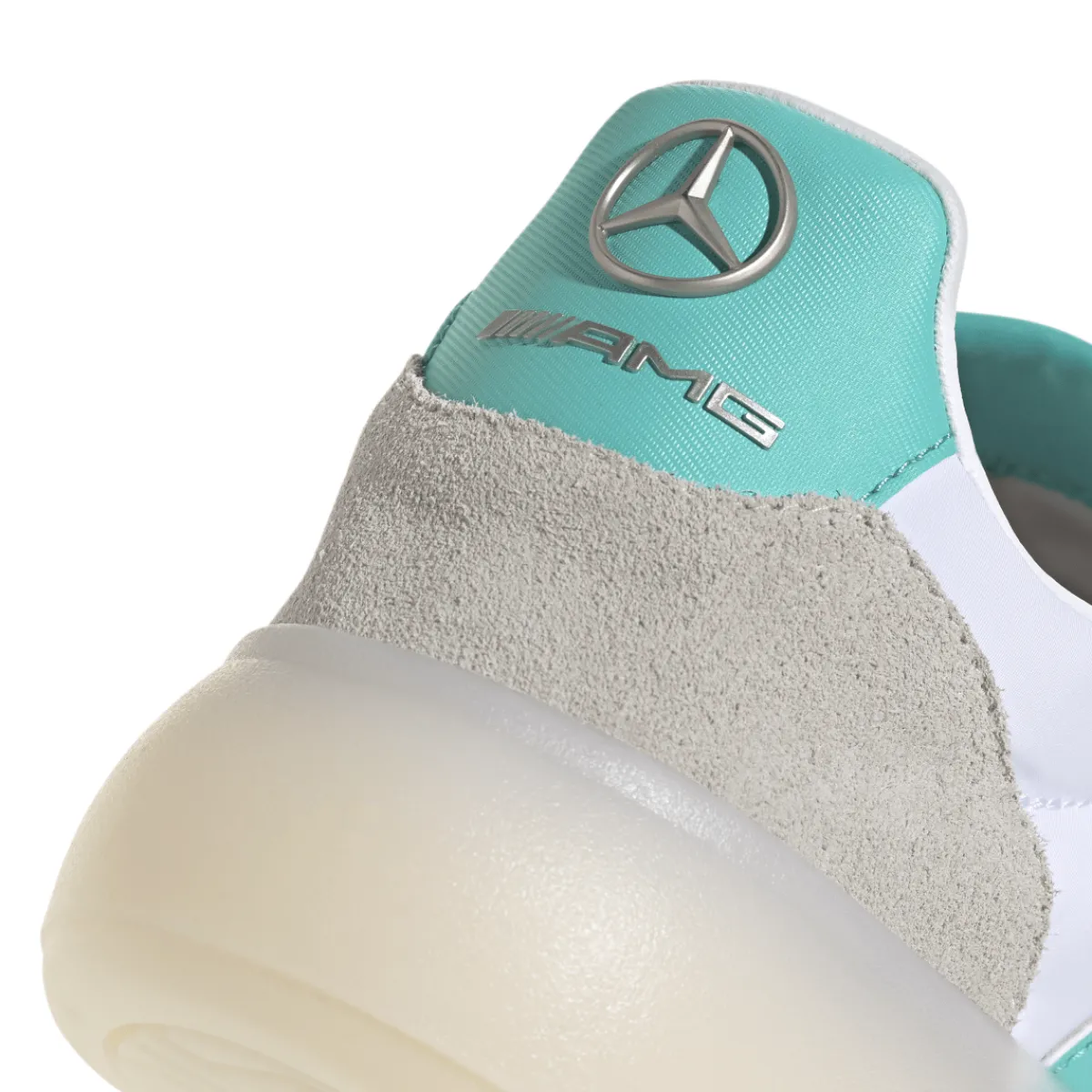 Online Scarpe Bianche con dettagli turchesi x Mercedes-AMG Petronas F1 Team Barreda Decode Sneakers|Scarpe Sportive