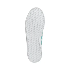 Scarpe Bianche con strisce turchesi x Mercedes-AMG Petronas F1 Team VL Court Sneakers|Scarpe Sportive