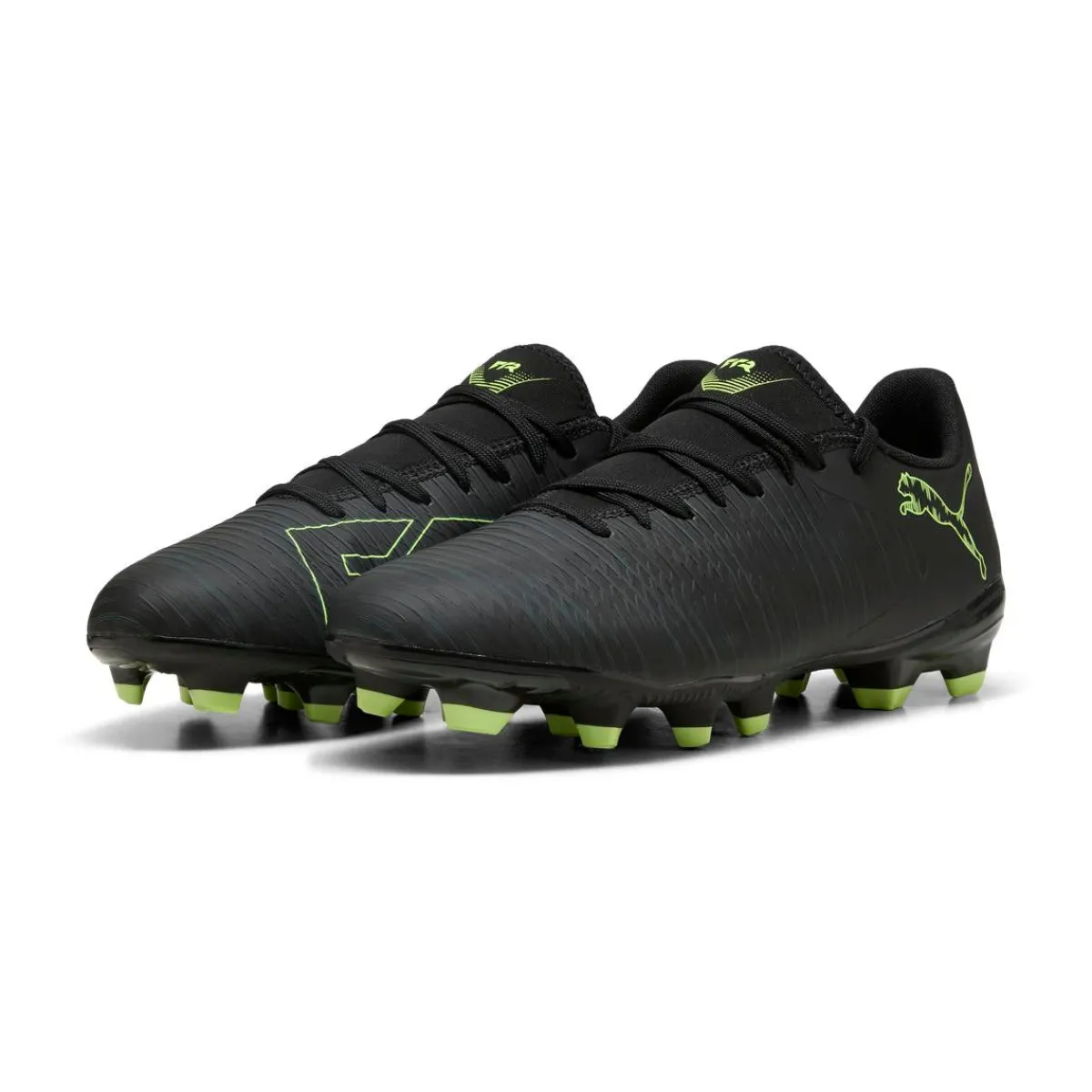 Online Scarpe Calcio Nere da Uomo con inserti fluo Future 8 Play FG/AG Scarpe Da Calcio
