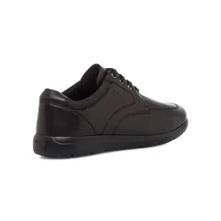 Sale Scarpe casual da uomo nere con logo laterale Uomo Mocassini Uomo