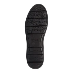 Sale Scarpe casual da uomo nere con logo laterale Uomo Mocassini Uomo