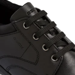 Sale Scarpe casual da uomo nere con logo laterale Uomo Mocassini Uomo