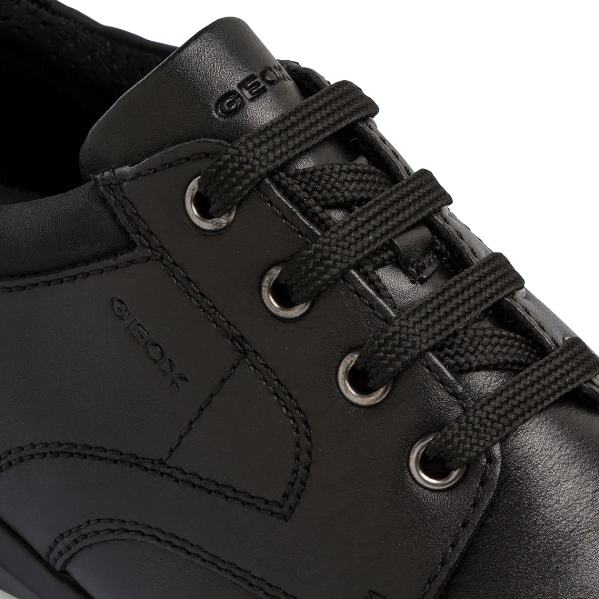 Sale Scarpe casual da uomo nere con logo laterale Uomo Mocassini Uomo