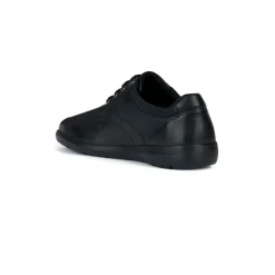 Sale Scarpe casual da uomo nere con logo laterale Uomo Mocassini Uomo