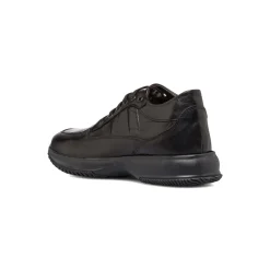 Online Scarpe casual in pelle nere da uomo Uomo Sneakers Uomo
