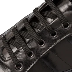 Online Scarpe casual in pelle nere da uomo Uomo Sneakers Uomo