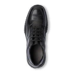 Online Scarpe casual in pelle nere da uomo Uomo Sneakers Uomo