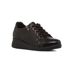 Best Scarpe comfort nere da Donna con zip Donna Scarpe Comfort|Sneakers Donna