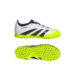 Discount Scarpe da Calcetto Bianche e Giallo da Bambino Predator Club TF Bambino Scarpe Da Calcio|Scarpe Da Calcio Bambino
