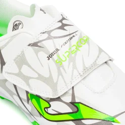 Outlet Scarpe da Calcetto bianche da Ragazzo Supercopa con strappo Bambino Scarpe Ragazzo|Scarpe Da Calcio Bambino