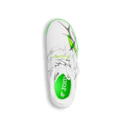 Outlet Scarpe da Calcetto bianche da Ragazzo Supercopa con strappo Bambino Scarpe Ragazzo|Scarpe Da Calcio Bambino