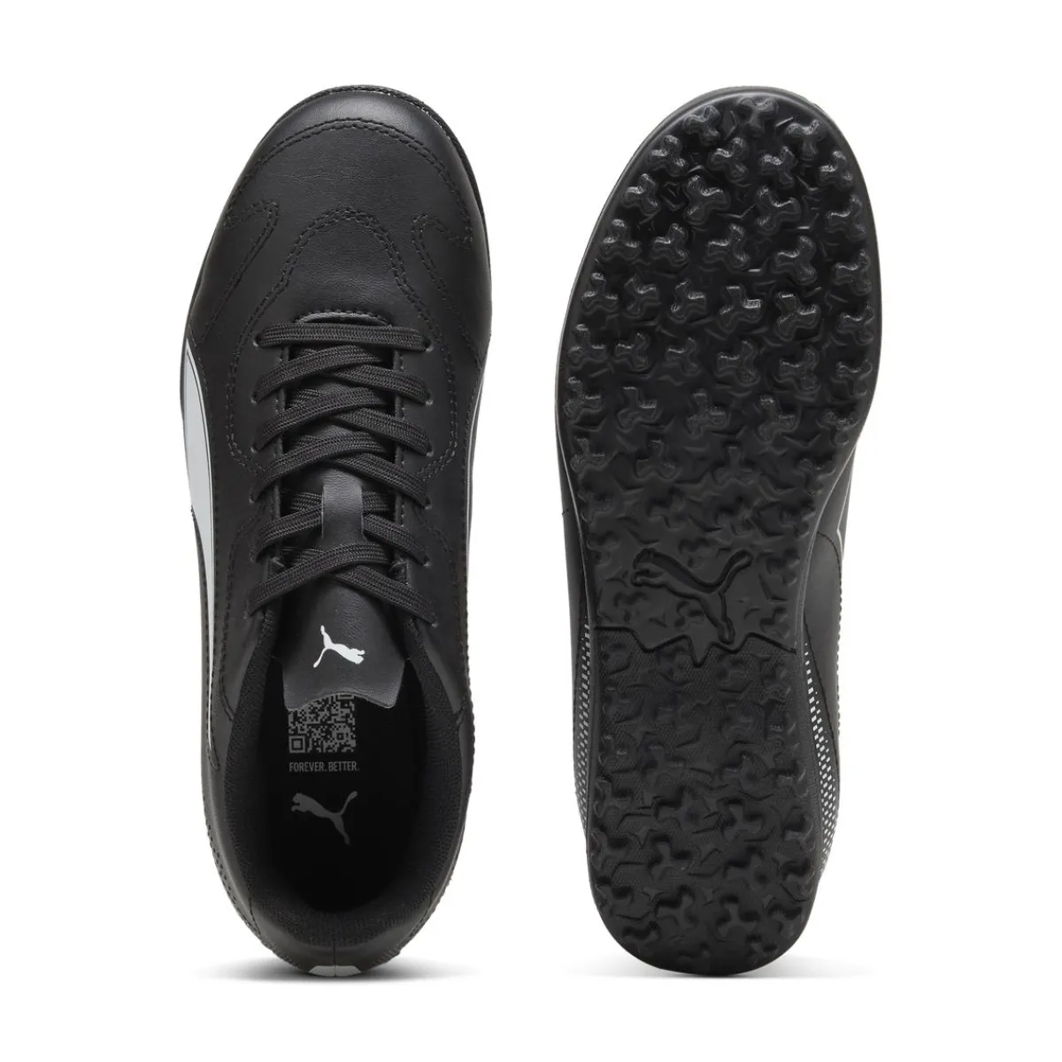 Discount Scarpe da calcetto Ragazzo nere con inserti bianchi Vitoria II TT Bambino Scarpe Da Calcio|Scarpe Ragazzo