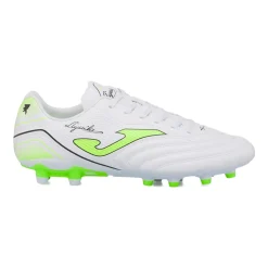 Outlet Scarpe da Calcio bianche con dettagli giallo fluo Uomo Scarpe Da Calcio|Scarpe Da Calcio Uomo