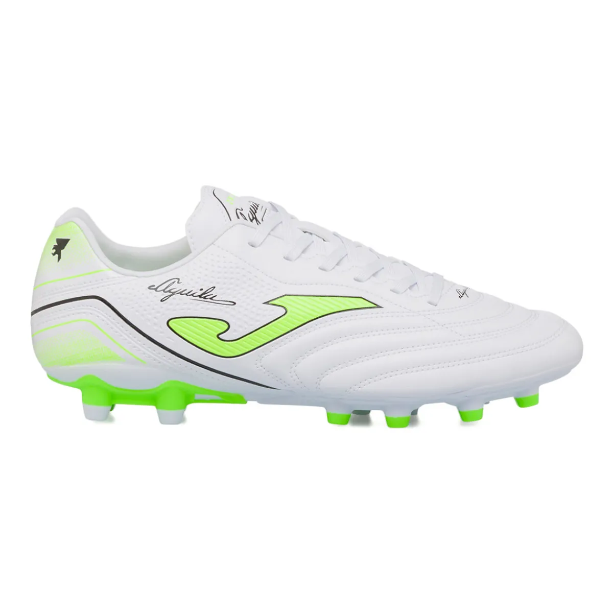 Outlet Scarpe da Calcio bianche con dettagli giallo fluo Uomo Scarpe Da Calcio|Scarpe Da Calcio Uomo