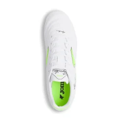 Outlet Scarpe da Calcio bianche con dettagli giallo fluo Uomo Scarpe Da Calcio|Scarpe Da Calcio Uomo