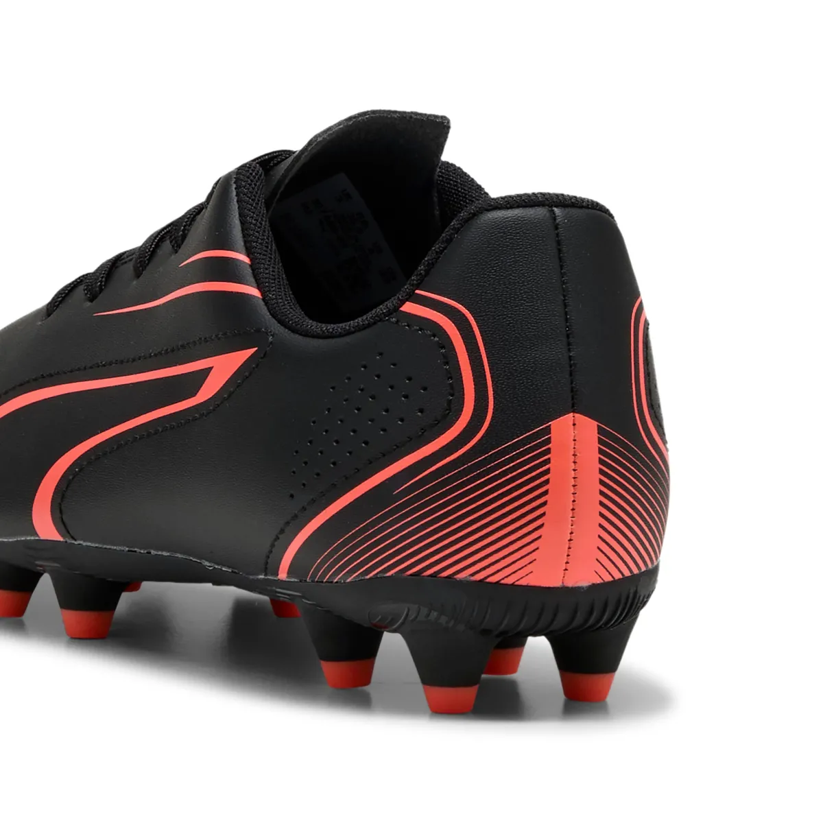 New Scarpe da calcio da Ragazzo Nere con logo Arancione Vitoria Bambino Scarpe Da Calcio|Scarpe Ragazzo