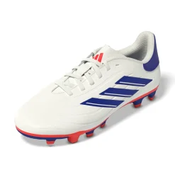 Hot Scarpe da calcio da ragazzo bianche con dettagli blu e arancioni Copa Pure 2 Club FXG Bambino Scarpe Da Calcio|Scarpe Ragazzo