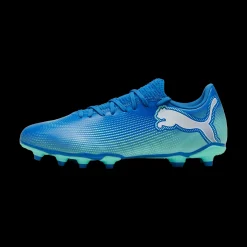 Online Scarpe da calcio da uomo blu e azzurre per terreni duri Future 7 Uomo Scarpe Da Calcio|Scarpe Da Calcio Uomo