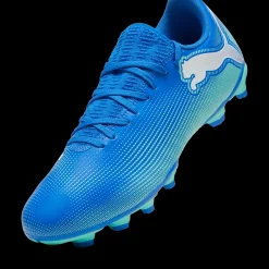 Online Scarpe da calcio da uomo blu e azzurre per terreni duri Future 7 Uomo Scarpe Da Calcio|Scarpe Da Calcio Uomo
