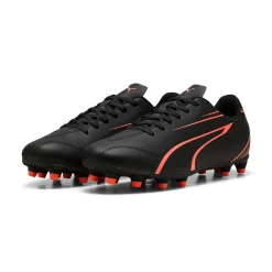 Sale Scarpe da calcio da uomo Vitoria nere con logo arancione Uomo Scarpe Da Calcio|Scarpe Da Calcio Uomo