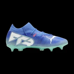 Outlet Scarpe da calcio per terreni duri da uomo blu e azzurre Future 7 Uomo Scarpe Da Calcio|Scarpe Da Calcio Uomo