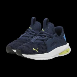 New Scarpe da ginnastica blu da ragazzo con logo Softride Enzo Evo Jr Donna/Bambino Scarpe Da Running|Scarpe Da Palestra