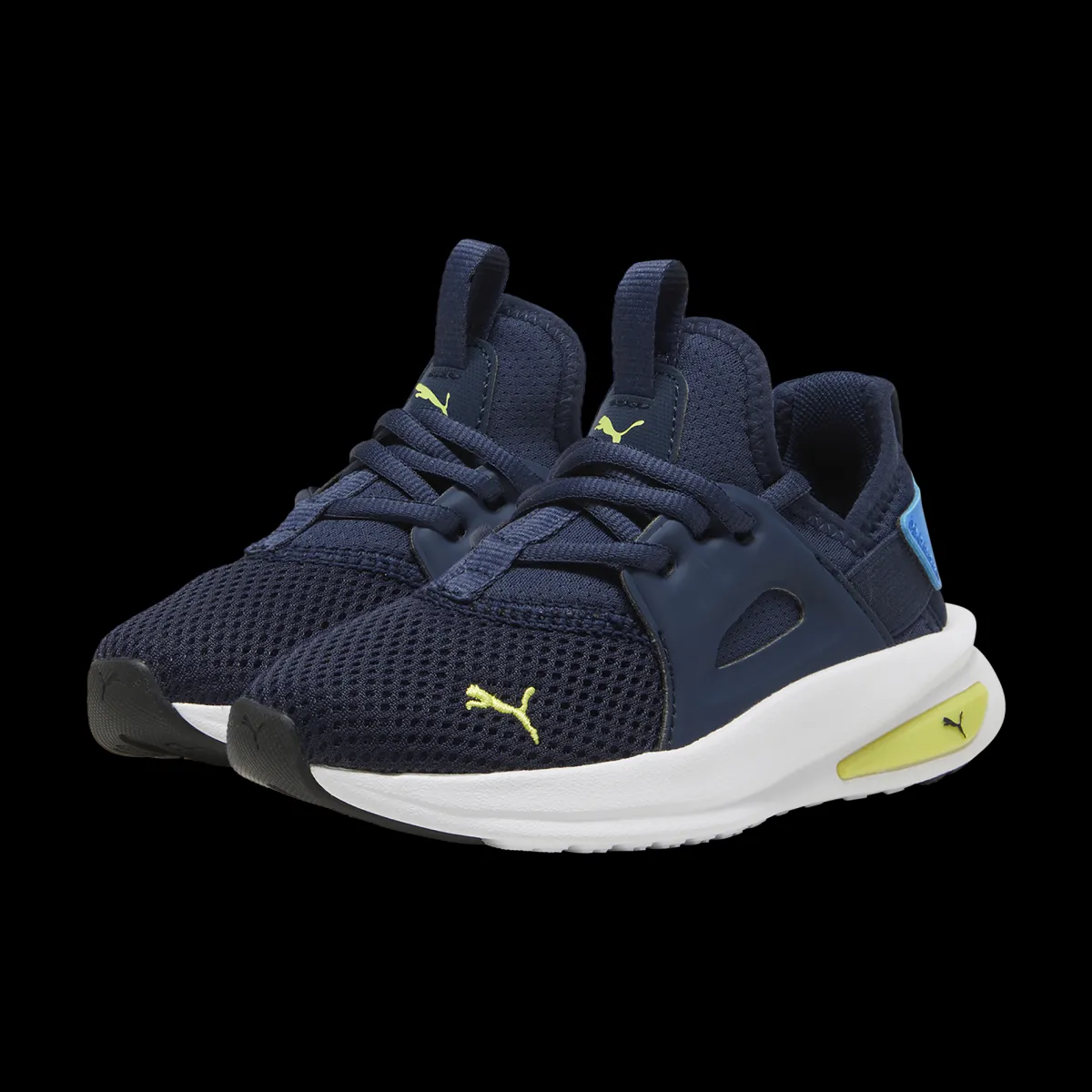 New Scarpe da ginnastica blu da ragazzo con logo Softride Enzo Evo Jr Donna/Bambino Scarpe Da Running|Scarpe Da Palestra