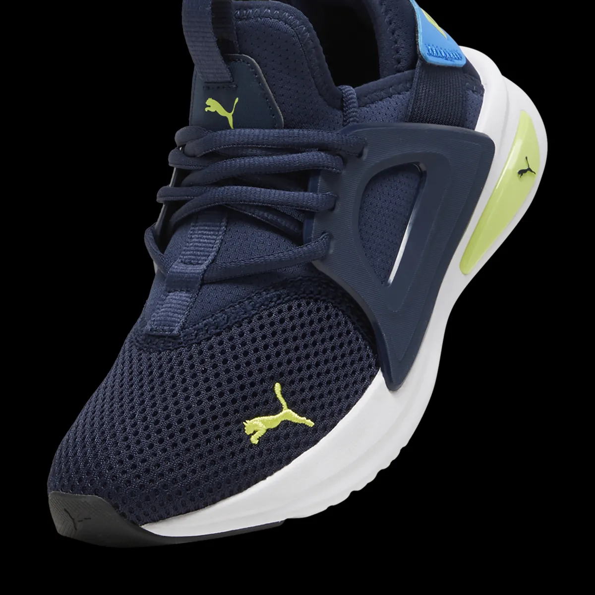 New Scarpe da ginnastica blu da ragazzo con logo Softride Enzo Evo Jr Donna/Bambino Scarpe Da Running|Scarpe Da Palestra