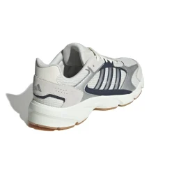 Clearance Scarpe da ginnastica da uomo Rétro bianche grigie con dettagli blu Crazychaos 2000 Uomo Sneakers Retro Running|Sneakers Rétro