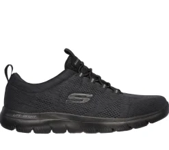 Best Scarpe da ginnastica nere da uomo con soletta Memory Foam Summits - Louvin Uomo Scarpe Per Camminare|Scarpe Da Palestra