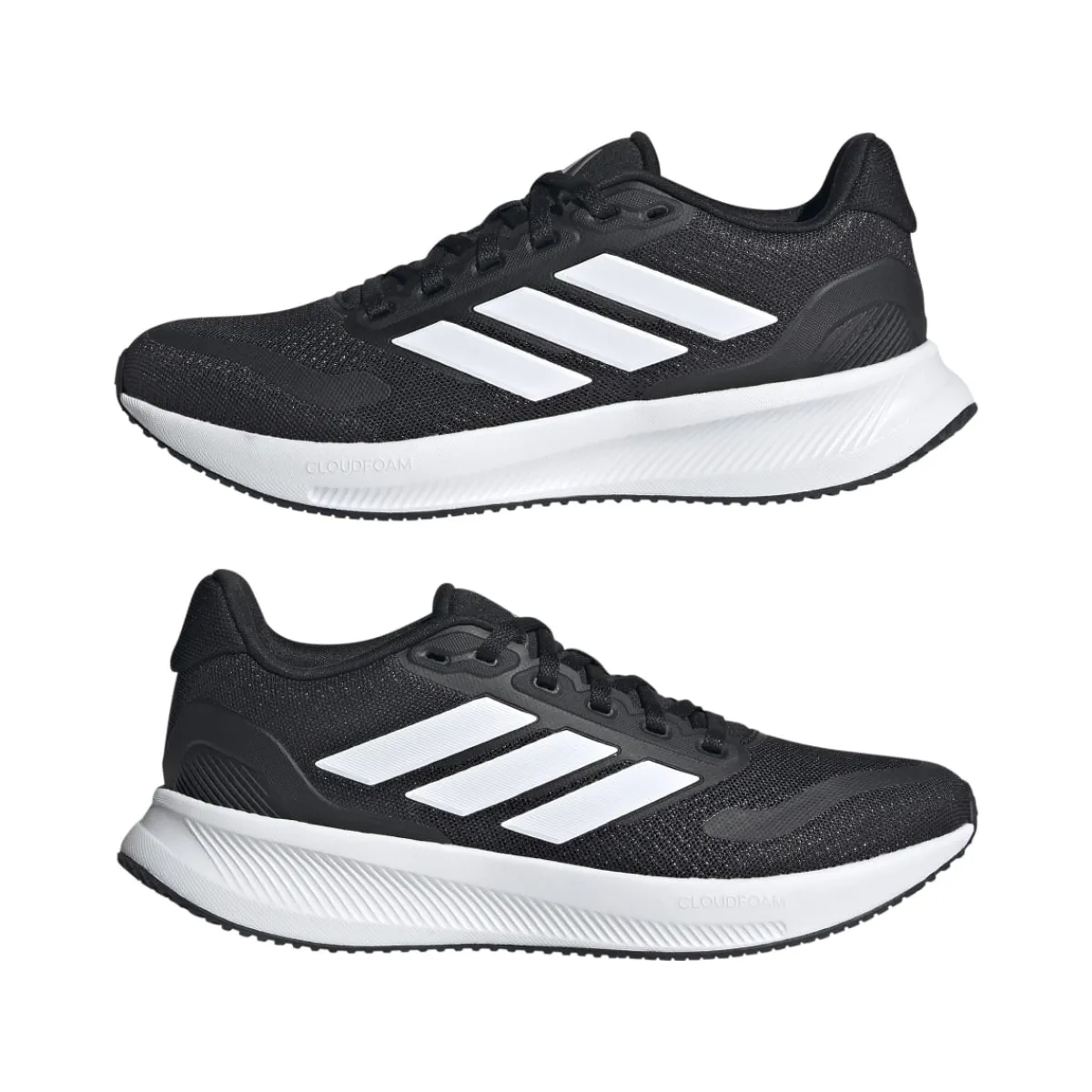 Scarpe da ginnastica nere e bianche da ragazzo con logo Runfalcon 5 Donna/Bambino Sneakers|Scarpe Sportive Da Bambino