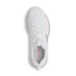 Scarpe da running bianche da Donna con logo dorato e Memory Foam Donna Scarpe Per Camminare|Scarpe Da Running